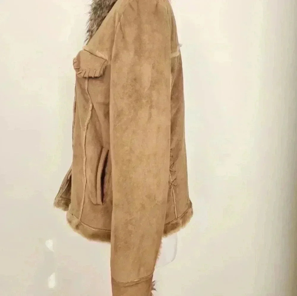 Fitz-Wright Jacket Size Large Euc 100% Polyester … - image 5